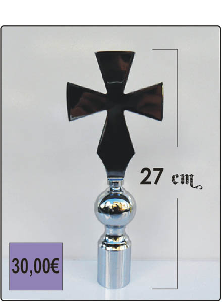 Σταυρός Νίκελ με βάση μεγάλη
