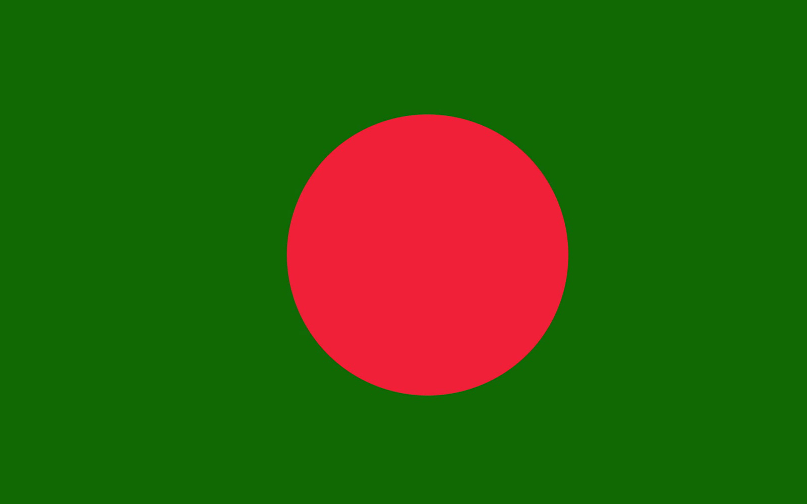 Νότια Ασία: Σημαία Μπανγκλαντές Bangladesh 