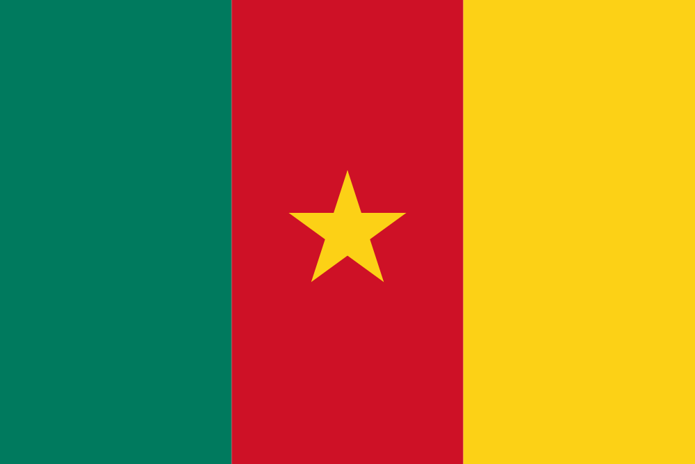 Αφρική: Σημαία Καμερούν kameroun 