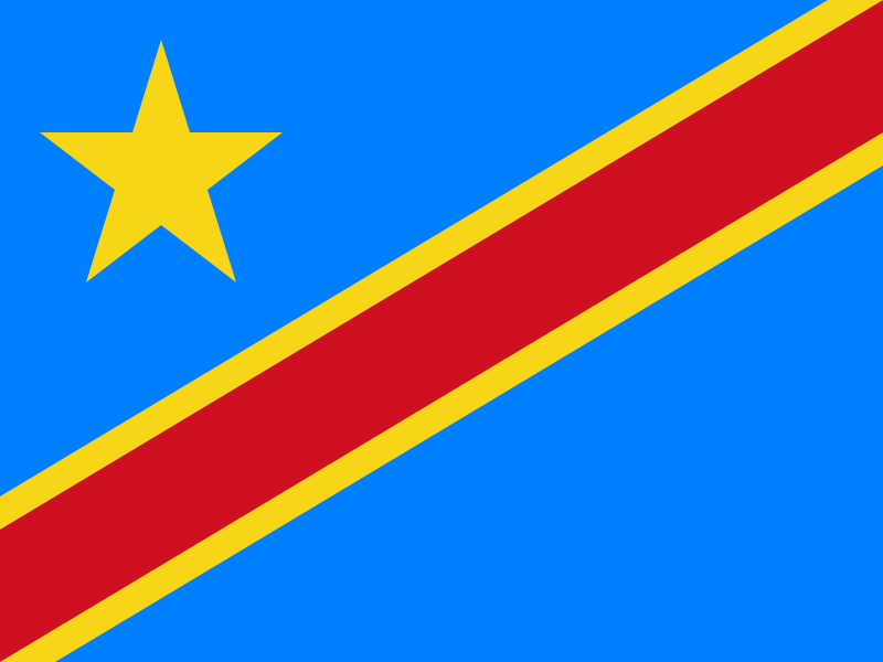Αφρική: Σημαία Λαϊκή Δημοκρατία του Κονγκό laikh-dimokratia-tou-kongo 