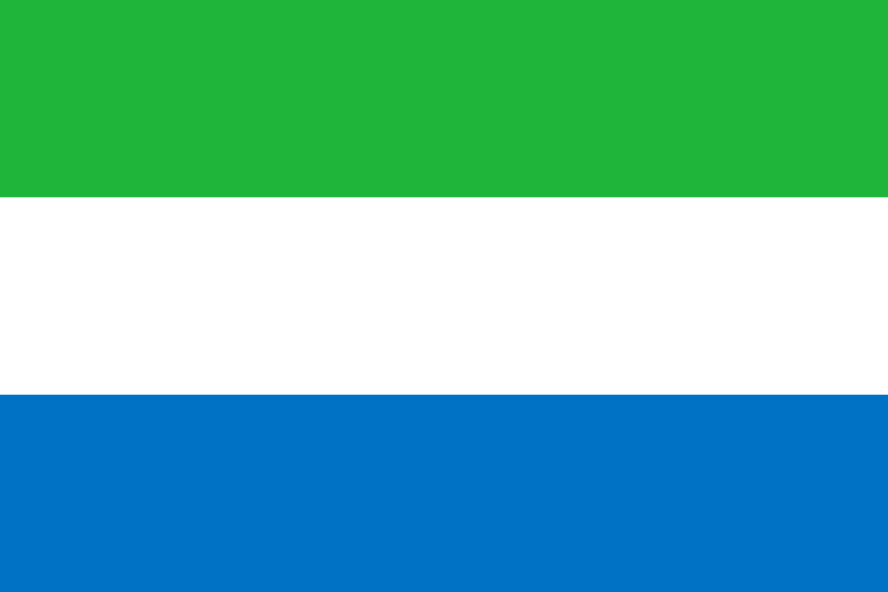Αφρική: Σημαία Σιέρα Λεόνε sierra_leone 