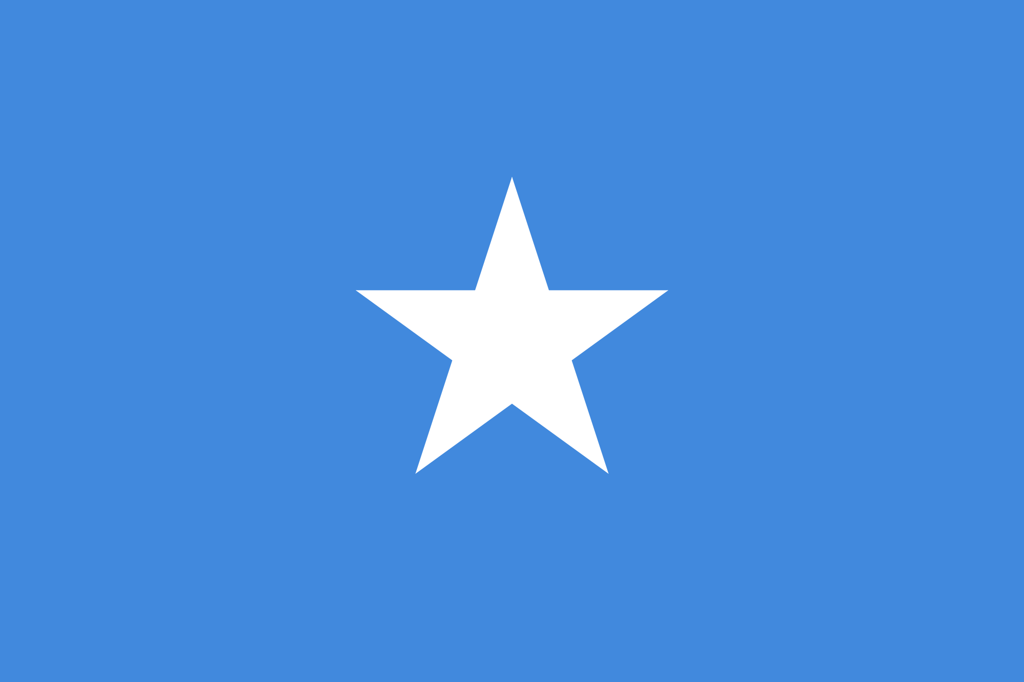 Αφρική: Σημαία Σομαλίας somalia 